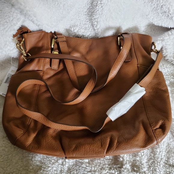 NEW MICHAEL KORS LEATHER BAG - Picture 3 of 8